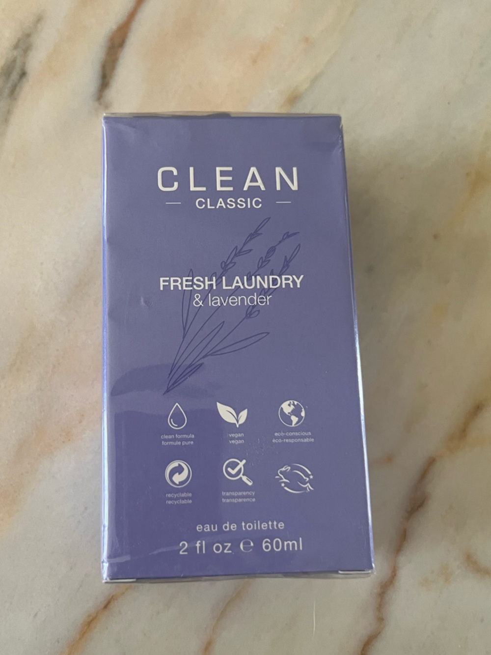 CLEAN classic- fresh laundry & lavender NIB